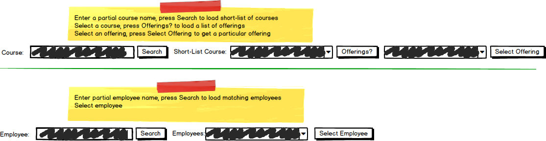 Form A Search Filter